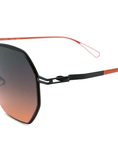 octagonal frame sunglasses