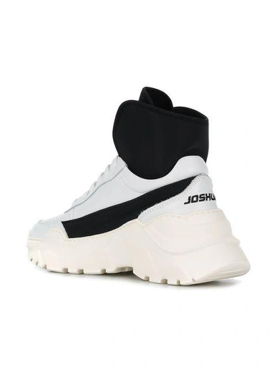 Shop Joshua Sanders Zenith Sneakers - White