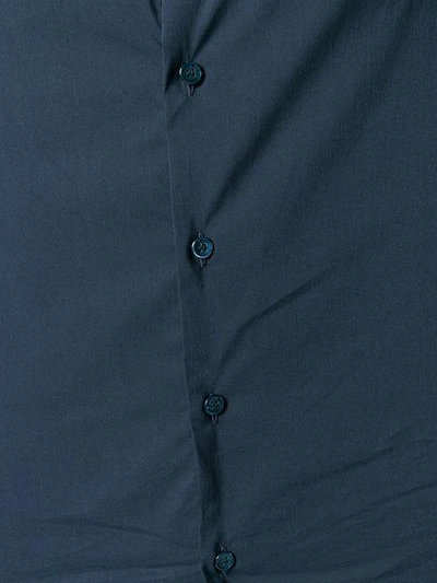 Shop Giorgio Armani Klassisches Hemd - Blau In Blue