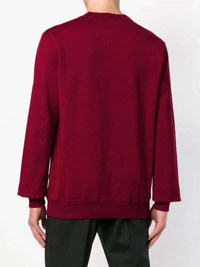Shop Dolce & Gabbana Royal Love Sweatshirt In Red