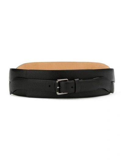 Shop Egrey Leather Belt - Black