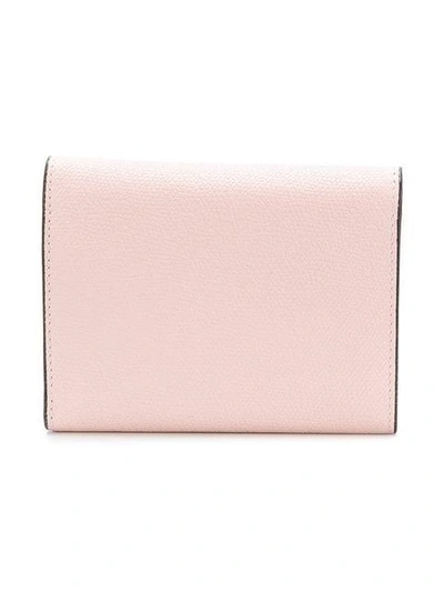 Shop Valextra Envelope Purse - Pink
