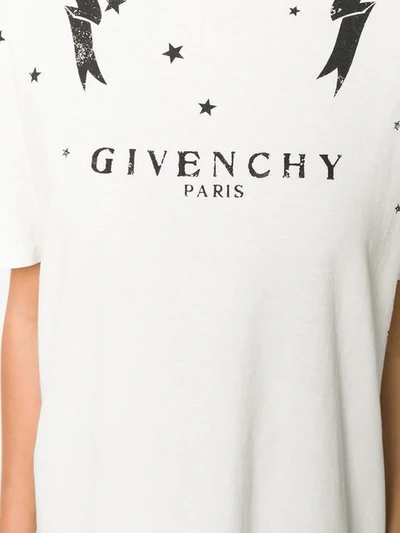 Shop Givenchy T-shirt Mit Print - Weiss In White