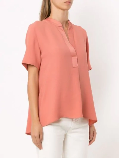 short sleeved blouse