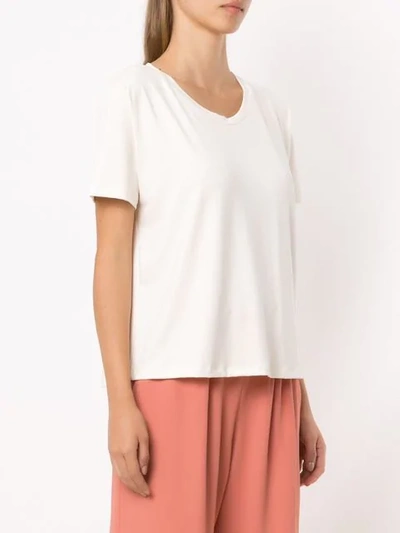 Shop Egrey Short Sleeved T-shirt - White
