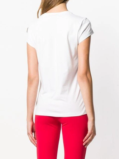 Shop Plein Sport Lace Logo T-shirt - White