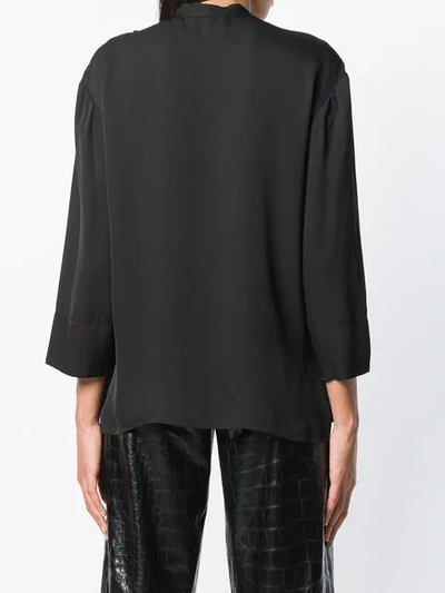 Shop Theory Neck In Black