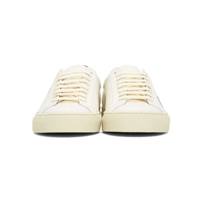 Shop Givenchy White Motocross Urban Street Sneakers In 982bl/rd/wh