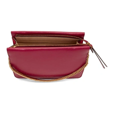 Shop Givenchy Red Cross 3 Leather Bag In 654 Figue