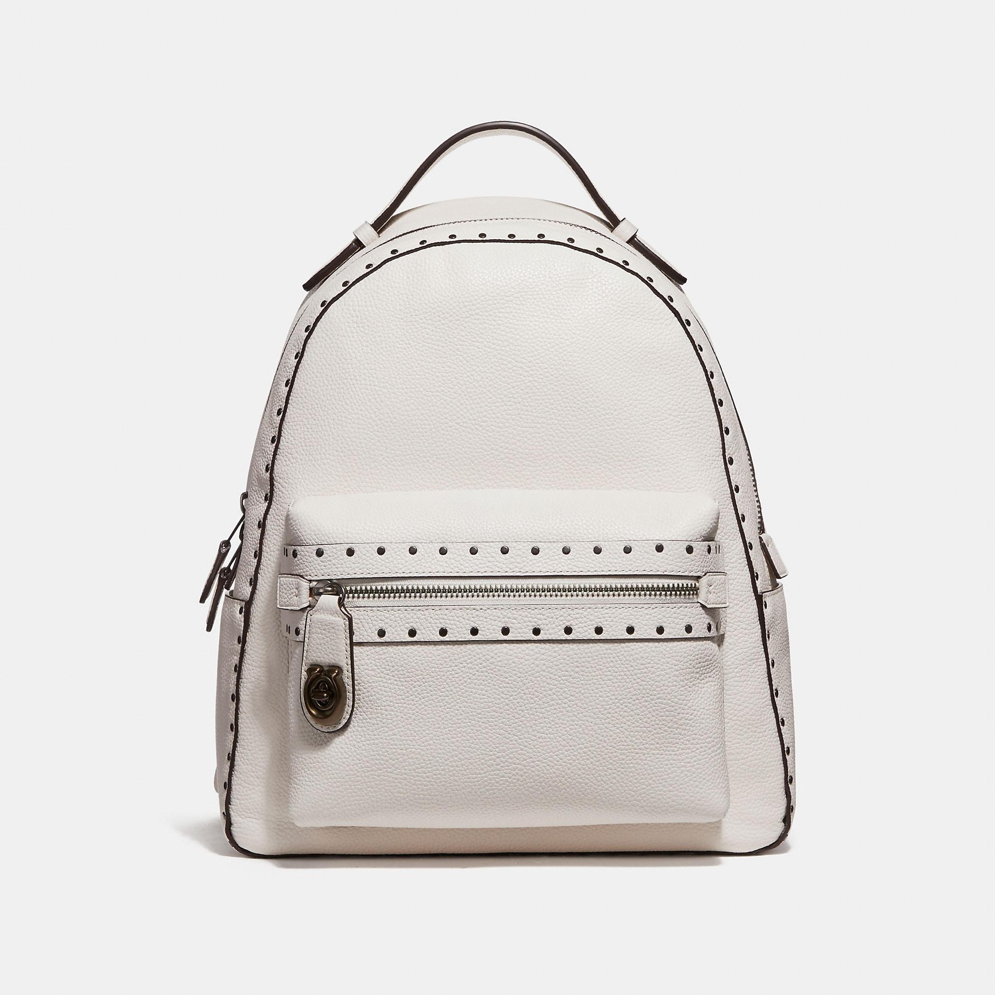 coach campus backpack black