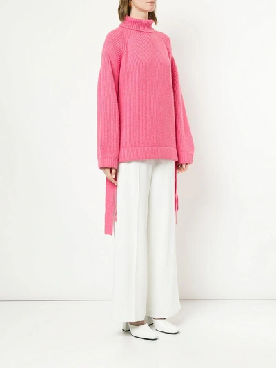 Shop Ellery Wallerian Sweater - Pink & Purple