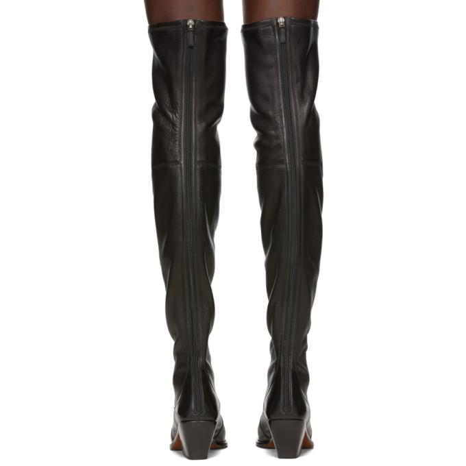 givenchy over the knee cowboy boots