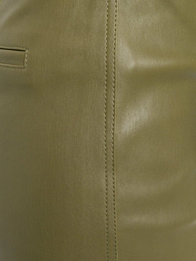 Shop Loewe Leather Trousers