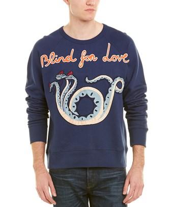 blind for love gucci sweatshirt