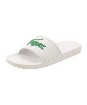 lacoste women's slide sandals