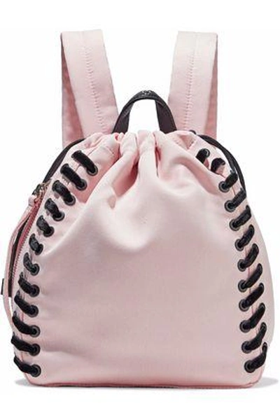 Shop 3.1 Phillip Lim / フィリップ リム Woman Go-go Whipstitched Satin Backpack Baby Pink