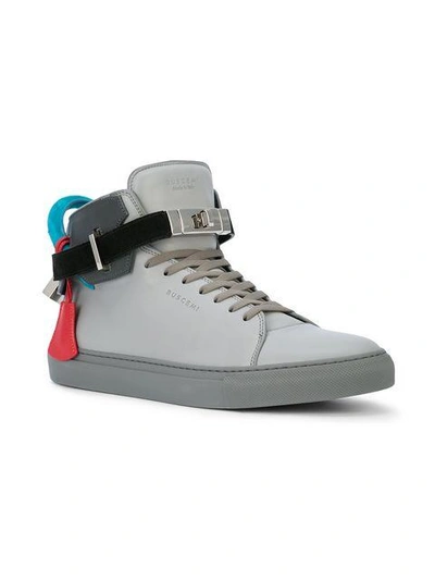 Shop Buscemi 100mm Sneakers - Grey