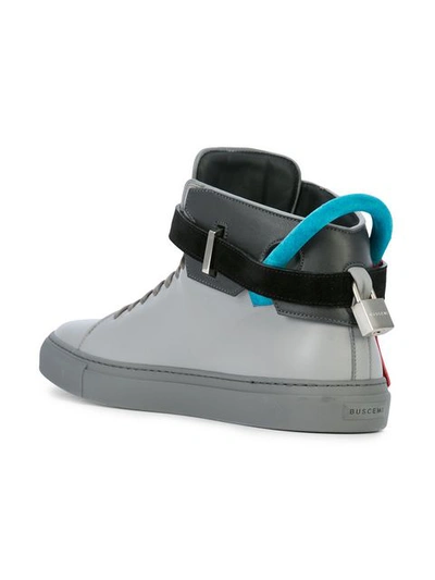Shop Buscemi 100mm Sneakers - Grey