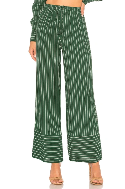 Shop Faithfull The Brand Havana Pants In Green