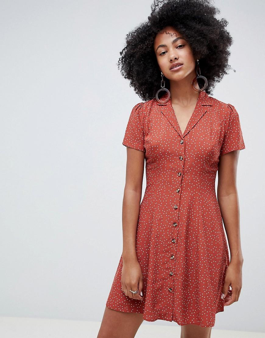 new look black tea dress