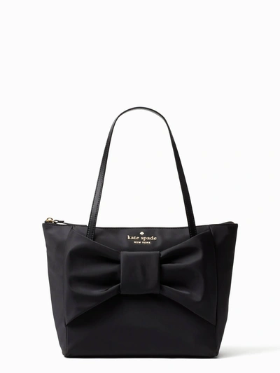 Shop Kate Spade Watson Lane Signature Bow Small Maya In Black