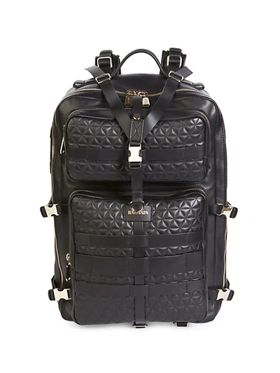 Shop Balmain Nomade Backpack In Black