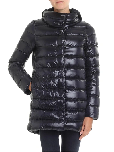 Shop Herno - Down Jacket In Black