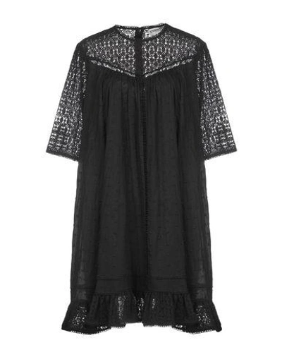 Shop Essentiel Antwerp Short Dress In Black