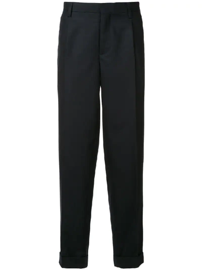KOLOR TAILORED FITTED TROUSERS - 蓝色