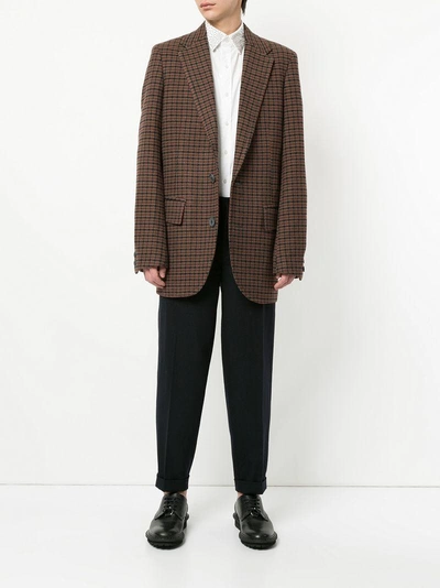 KOLOR TAILORED FITTED TROUSERS - 蓝色
