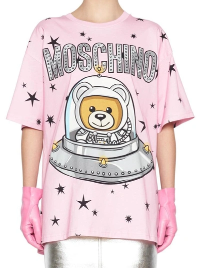 Shop Moschino Ufo T In Pink