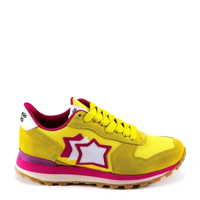 Shop Atlantic Stars Vega Sneakers In Yellow