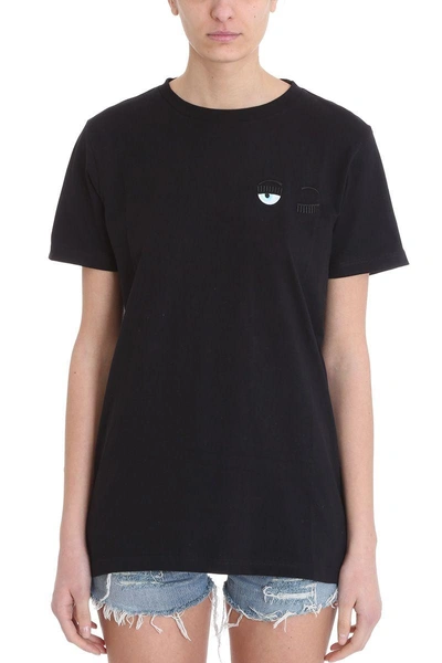 Shop Chiara Ferragni Flirting Eye T-shirt In Black