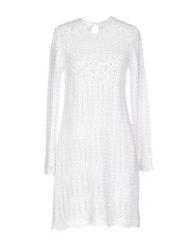 Shop Isabel Marant Étoile Short Dress In White