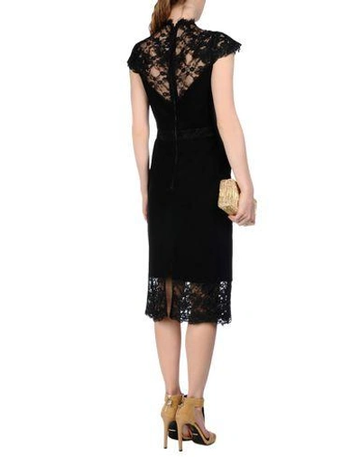 Shop Alice And Olivia Knee-length Dress In Black
