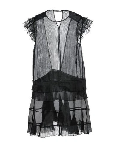 Shop Isabel Marant Short Dress In Black