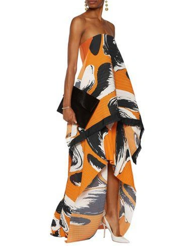 Shop Solace London Knee-length Dress In Orange