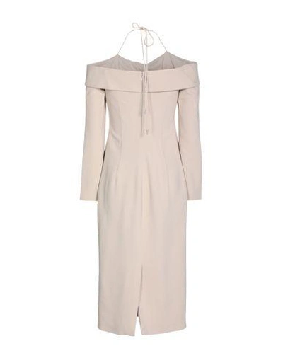 Shop Cushnie Et Ochs Midi Dresses In Light Pink