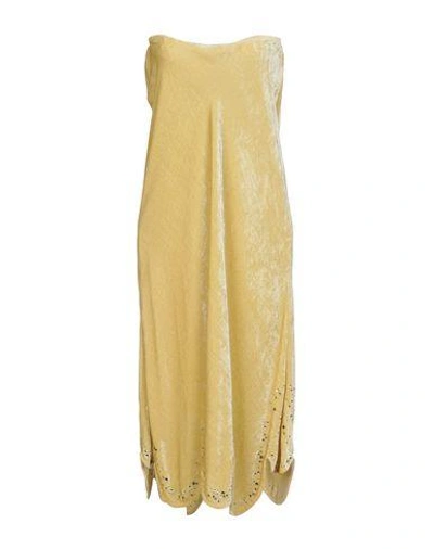 Shop Moschino Knee-length Dress In Beige