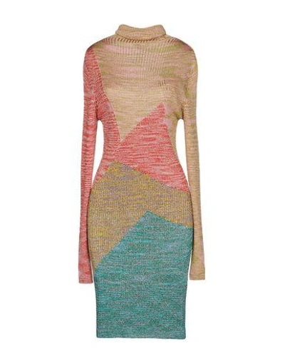 Shop Missoni Knee-length Dress In Red