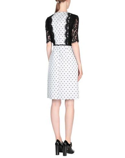 Shop Giambattista Valli Knee-length Dress In White