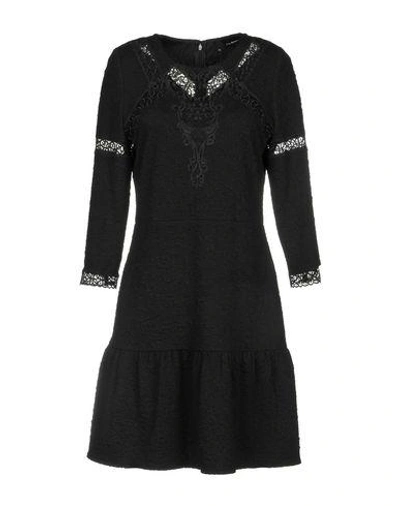 Shop The Kooples Short Dress In Black