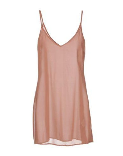 Shop Peter Pilotto Short Dress In Pastel Pink