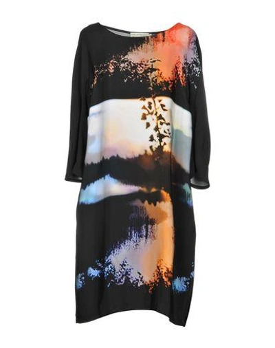 Shop Mary Katrantzou Knee-length Dress In Black