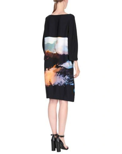 Shop Mary Katrantzou Knee-length Dress In Black