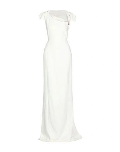 Shop Antonio Berardi Long Dress In White