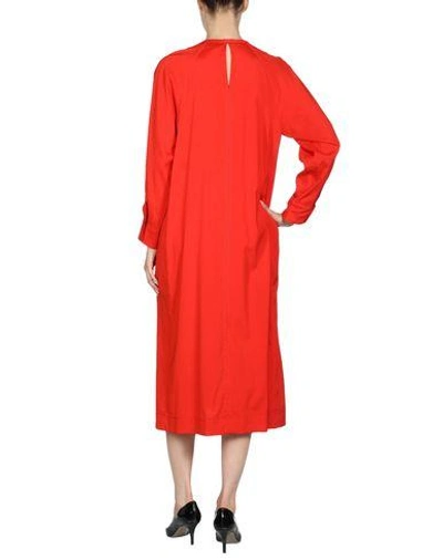 Shop Isabel Marant 3/4 Length Dresses In Red