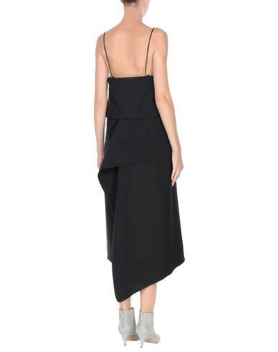 Shop Jil Sander 3/4 Length Dresses In Black