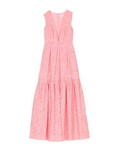 Shop Erdem Long Dresses In Pink