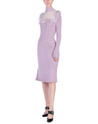 Shop Giambattista Valli Knee-length Dress In Lilac